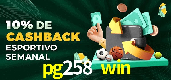 10% de bônus de cashback na pg258 win
