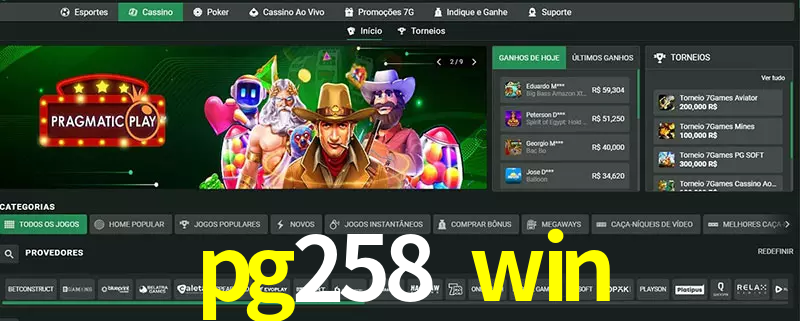 cassino pg258 win